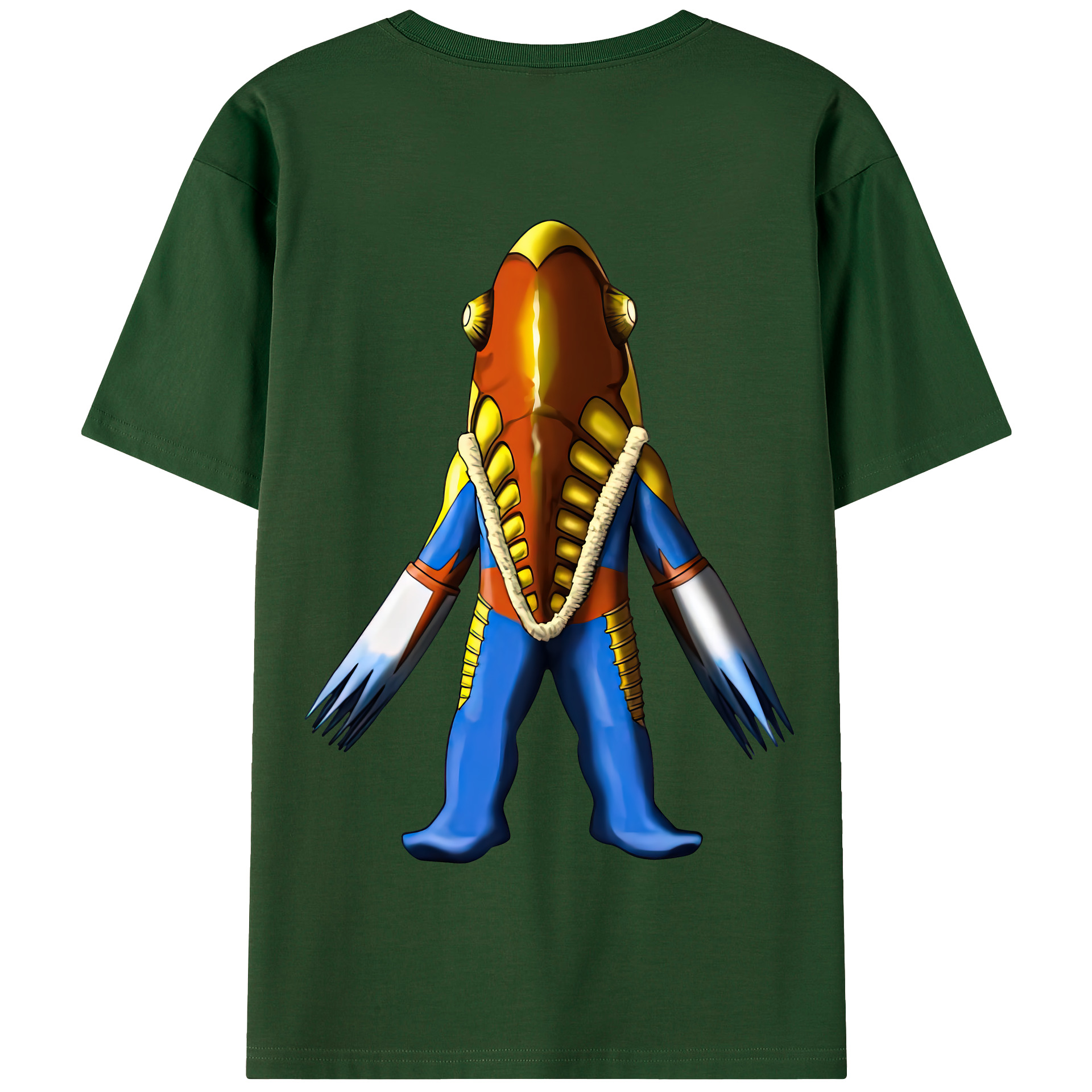 （画像用） ウルトラマン Ultraman 綿100％半袖Tシャツ（背面プリント）